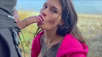 Almost got caught while sucking on a city beach to a stranger